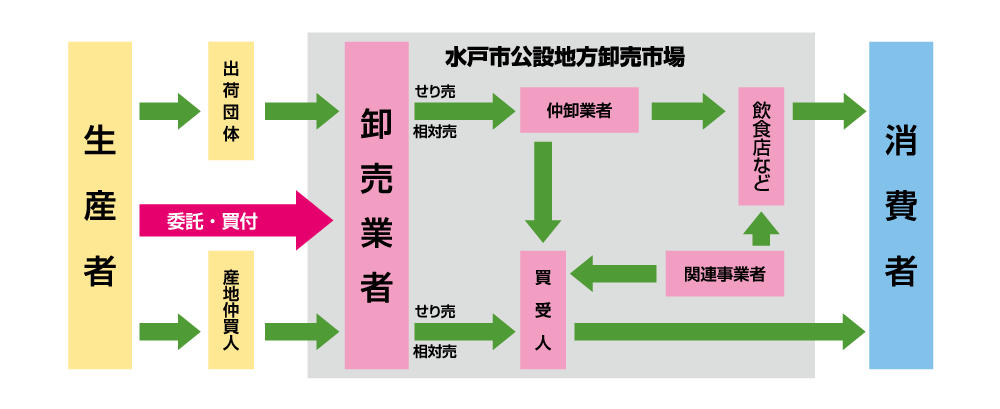 市場流通の仕組み